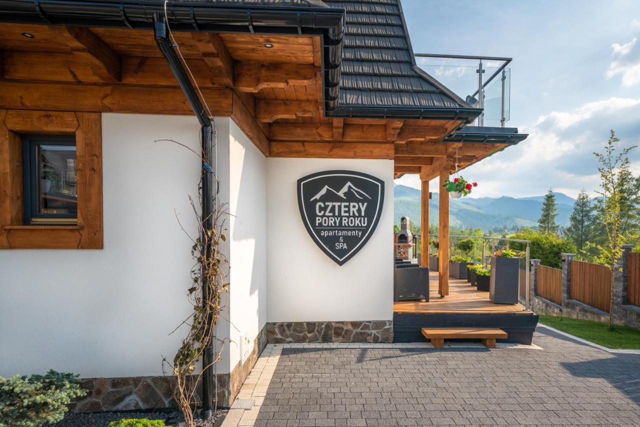 Apartamenty Wellness & Spa Cztery Pory Roku Kościelisko Exteriör bild
